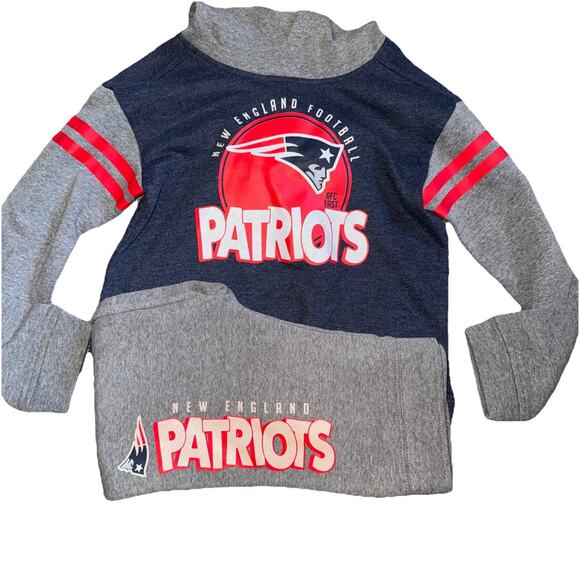 Girls NFL Apparel New England Patriots Hoodie & Sweatpants Size M 5/6 NWOT - Picture 1 of 5